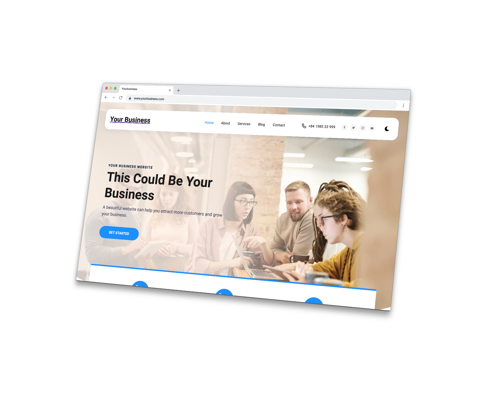 Angel City Digital team meeting